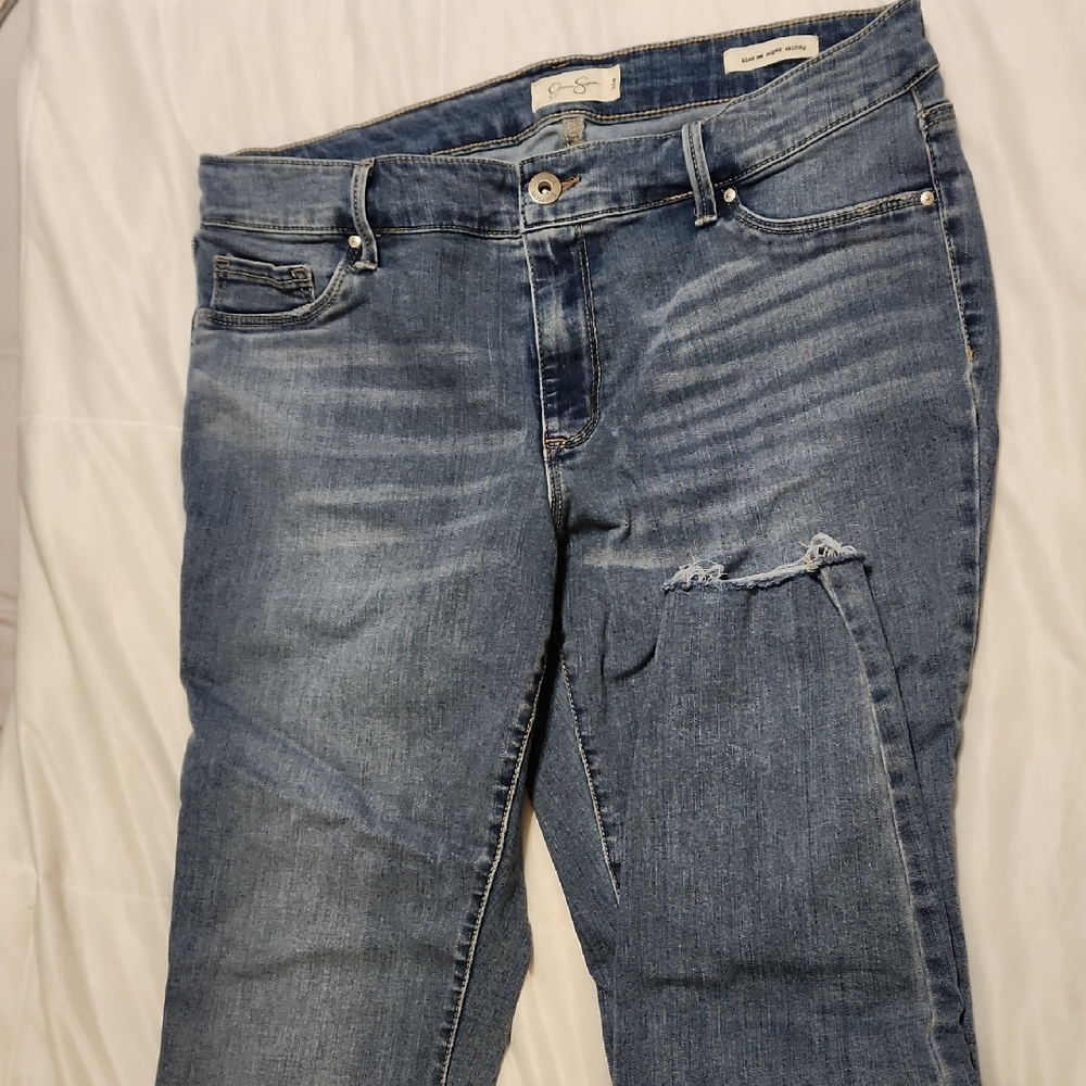 Jessica Simpson Light Blue Skinny Jeans